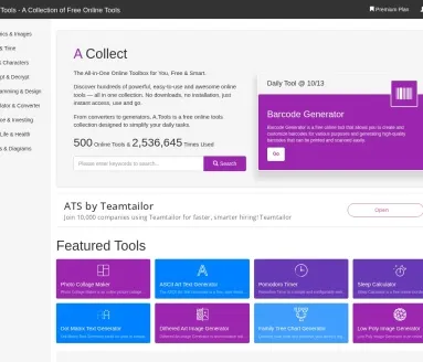 一个工具箱 – 在线工具集