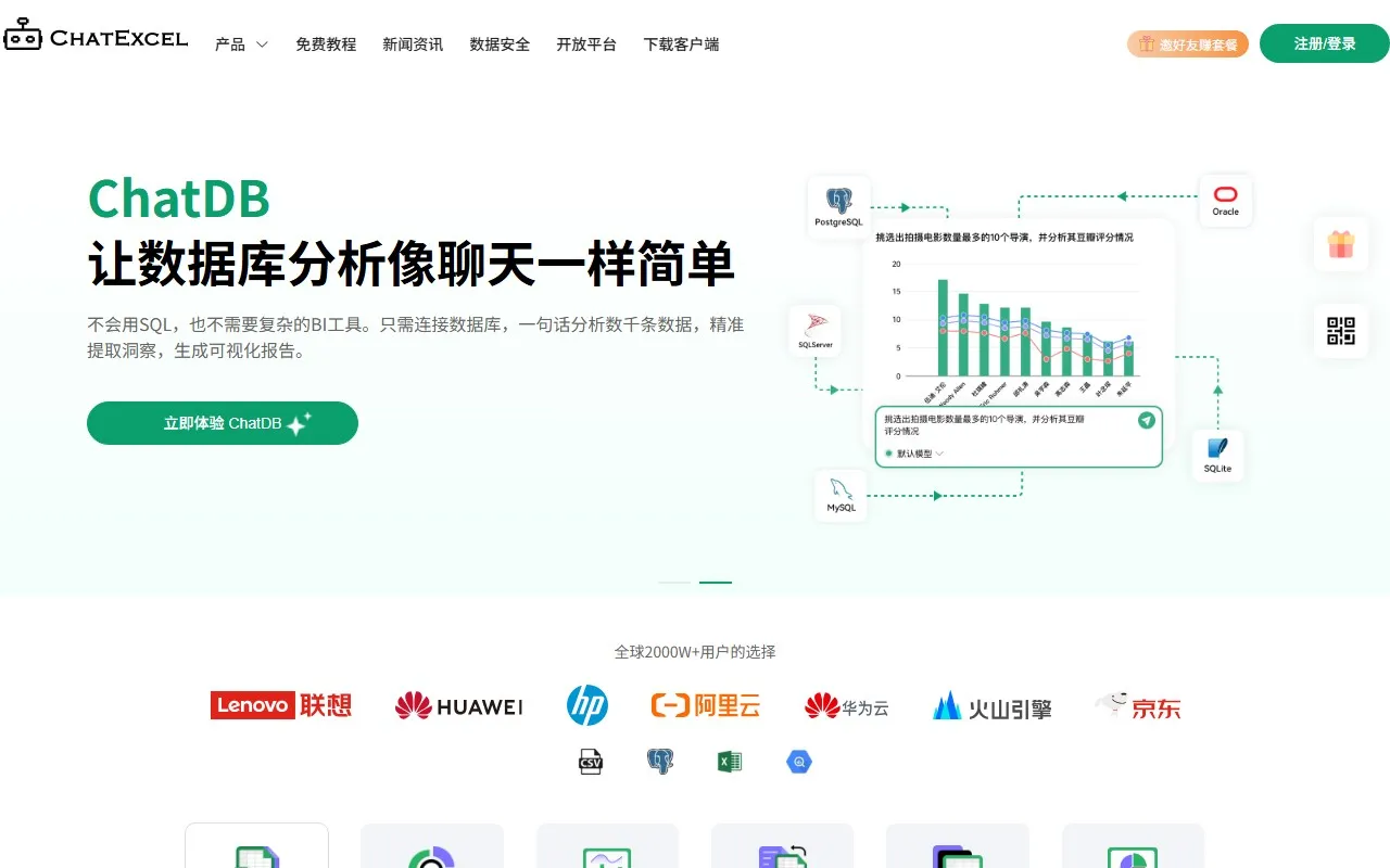 ChatExcel – AI Excel处理和数据分析