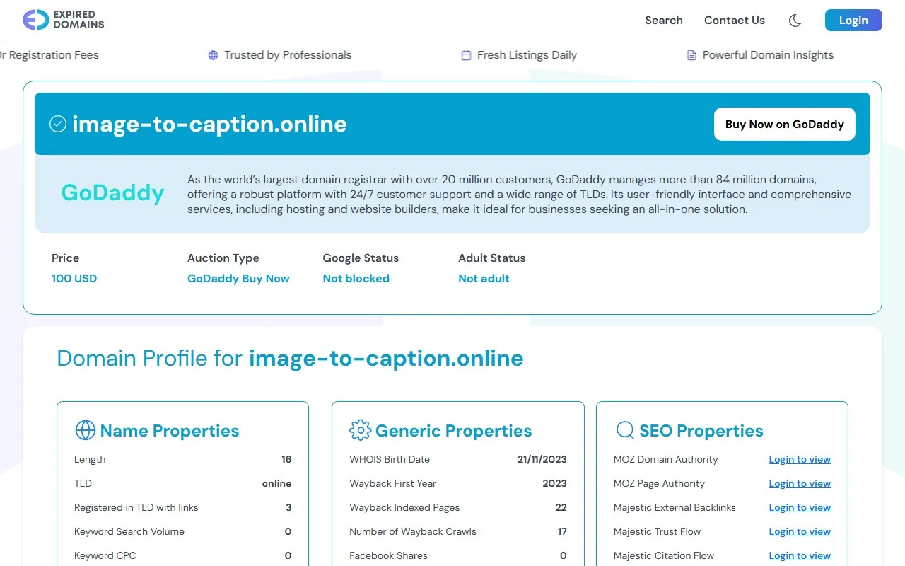 Image To Caption Tool