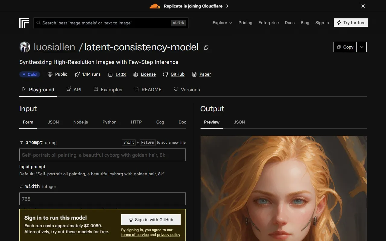 LCM（Latent Consistency Models）