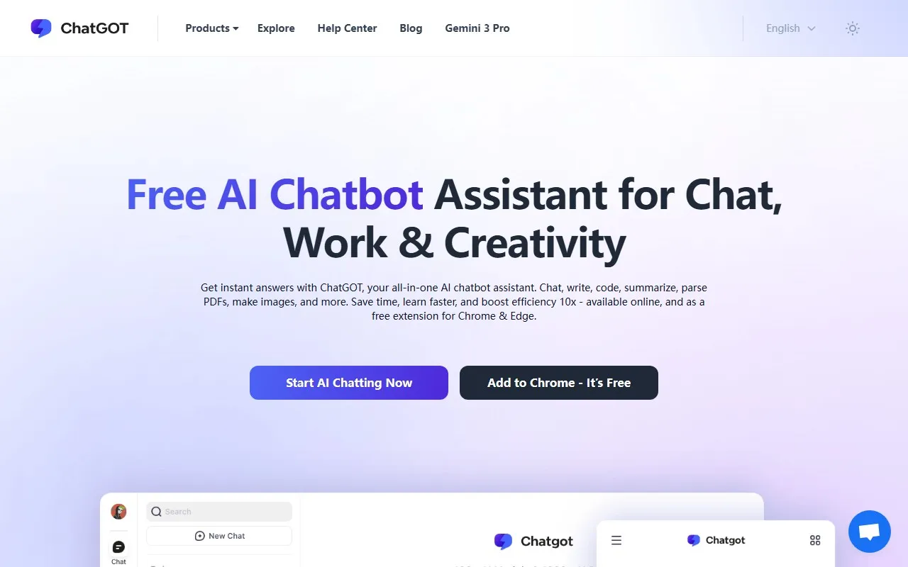 Chatgot – 多模型 AI问答助手