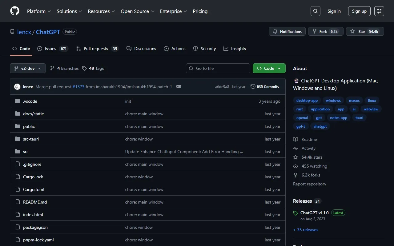 ChatGPT 桌面客户端