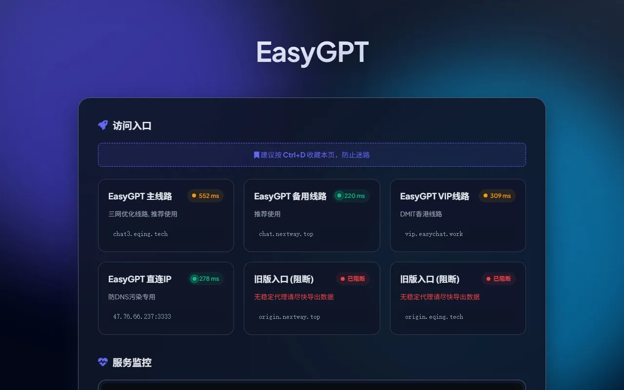 EasyGPT发布页