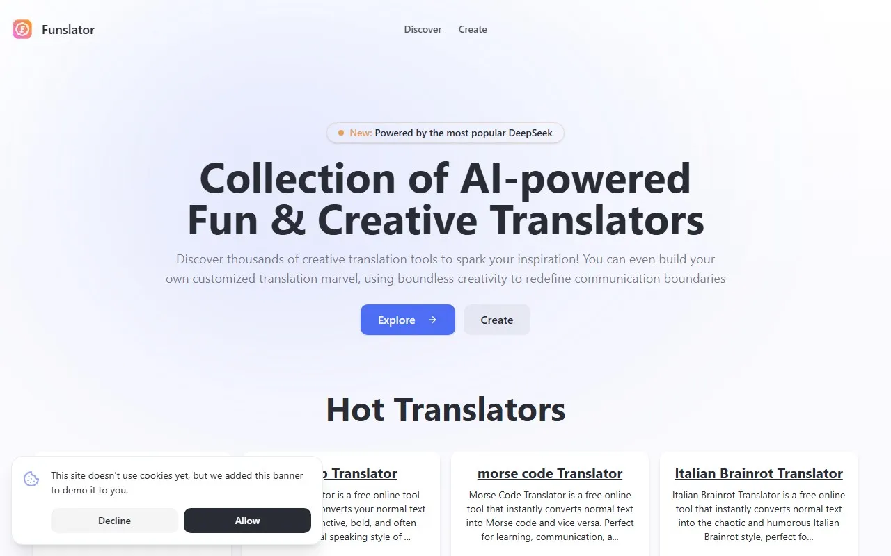 Funslator AI创意翻译