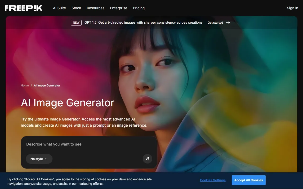 Freepik AI Image Generator