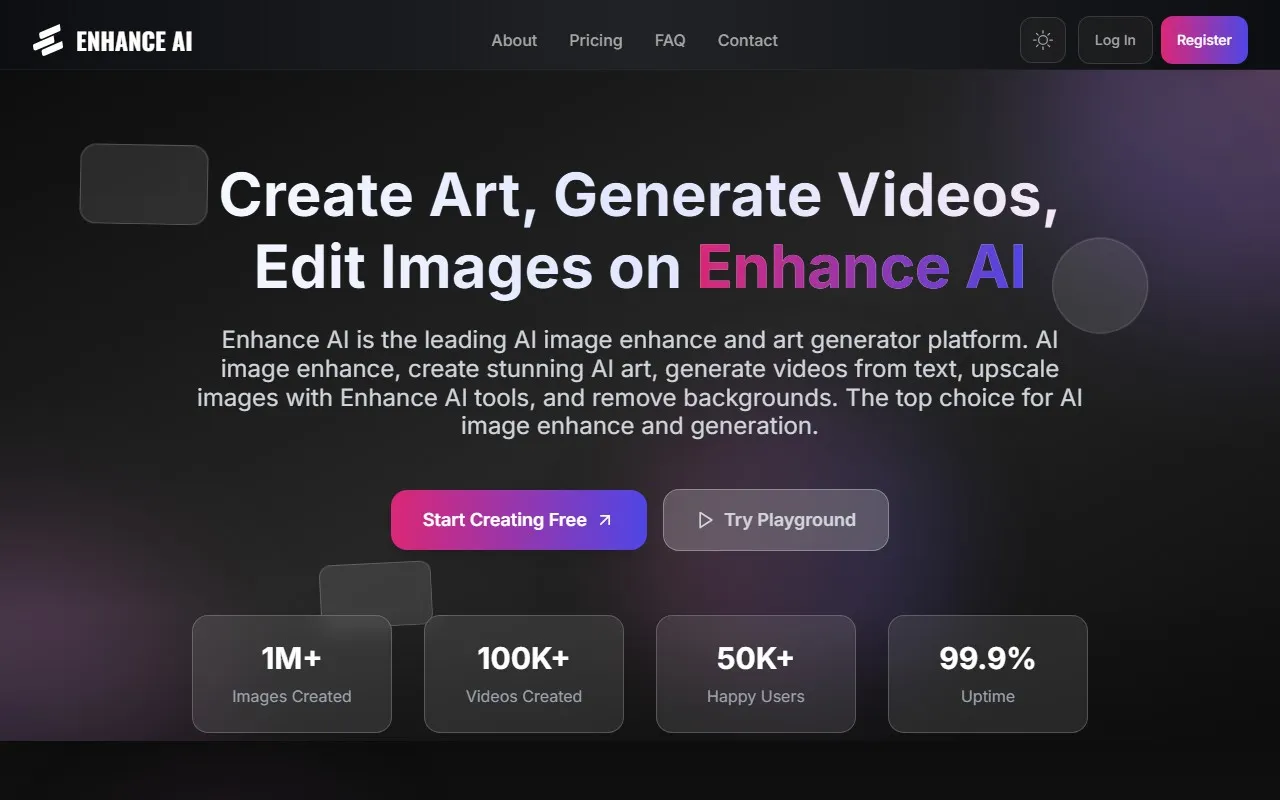 AI Art Generator by Enhance AI