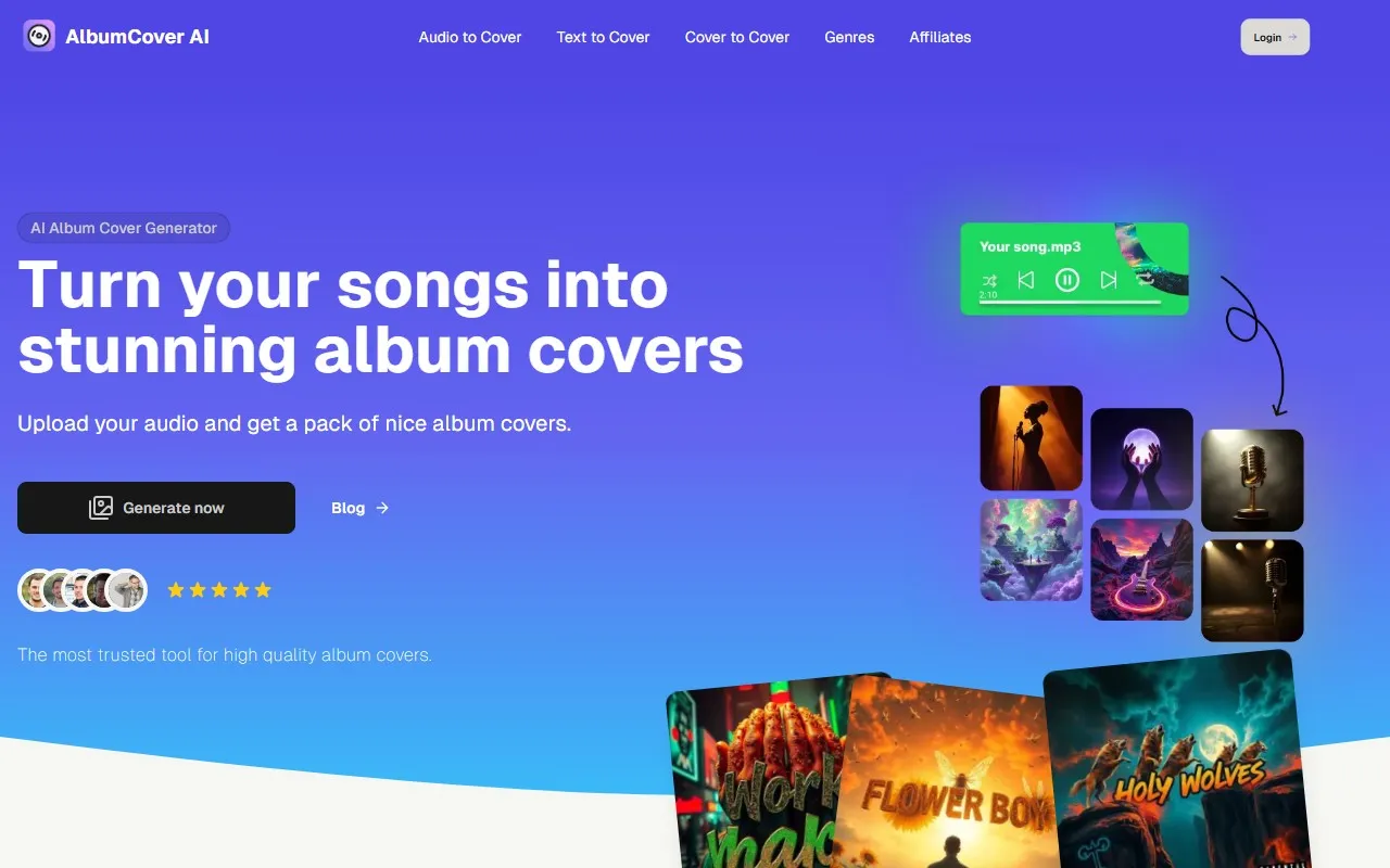 AlbumCover AI