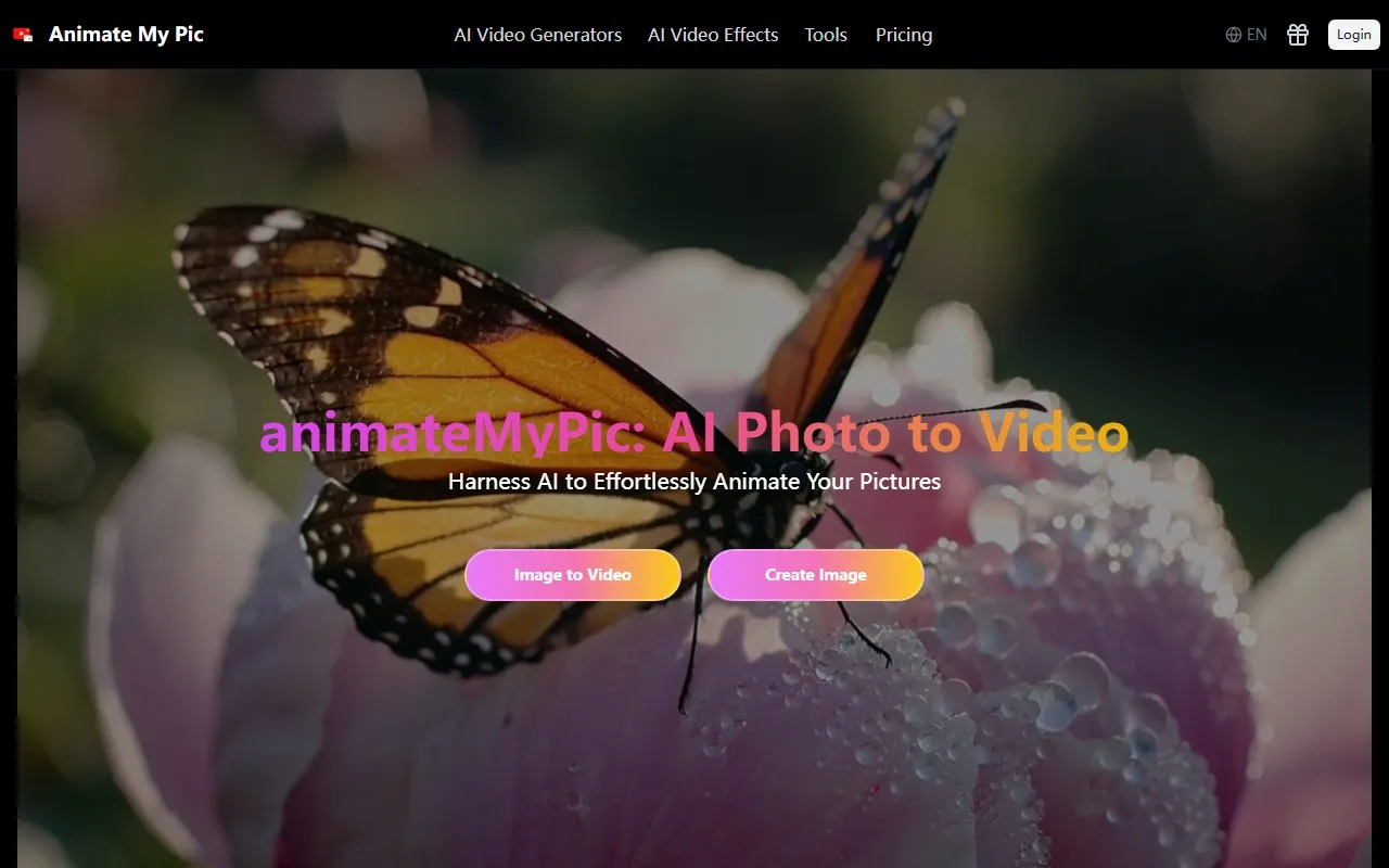 AnimateMyPic – AI图片变视频