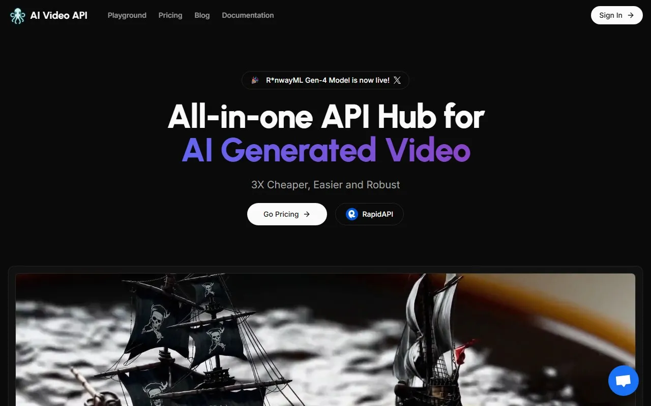 AI Video API 视频生成