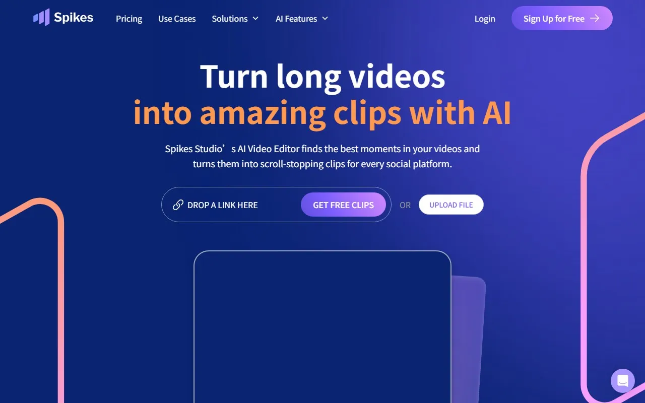Spikes Studio – AI视频