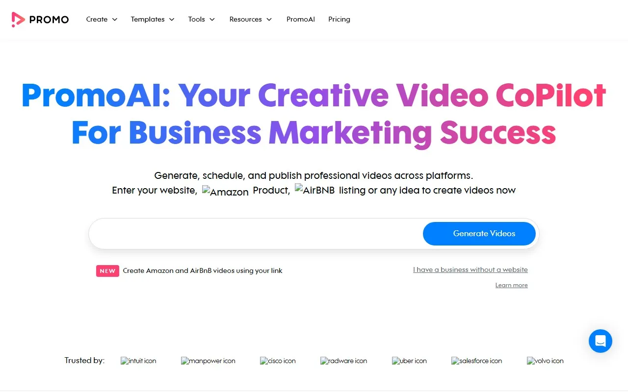 Promo AI视频生成器