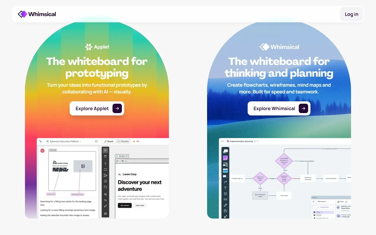 Whimsical 视觉协作中心
