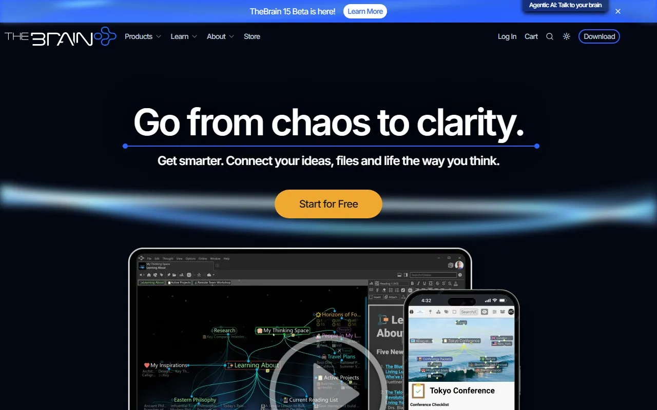 TheBrain 3D思维导图