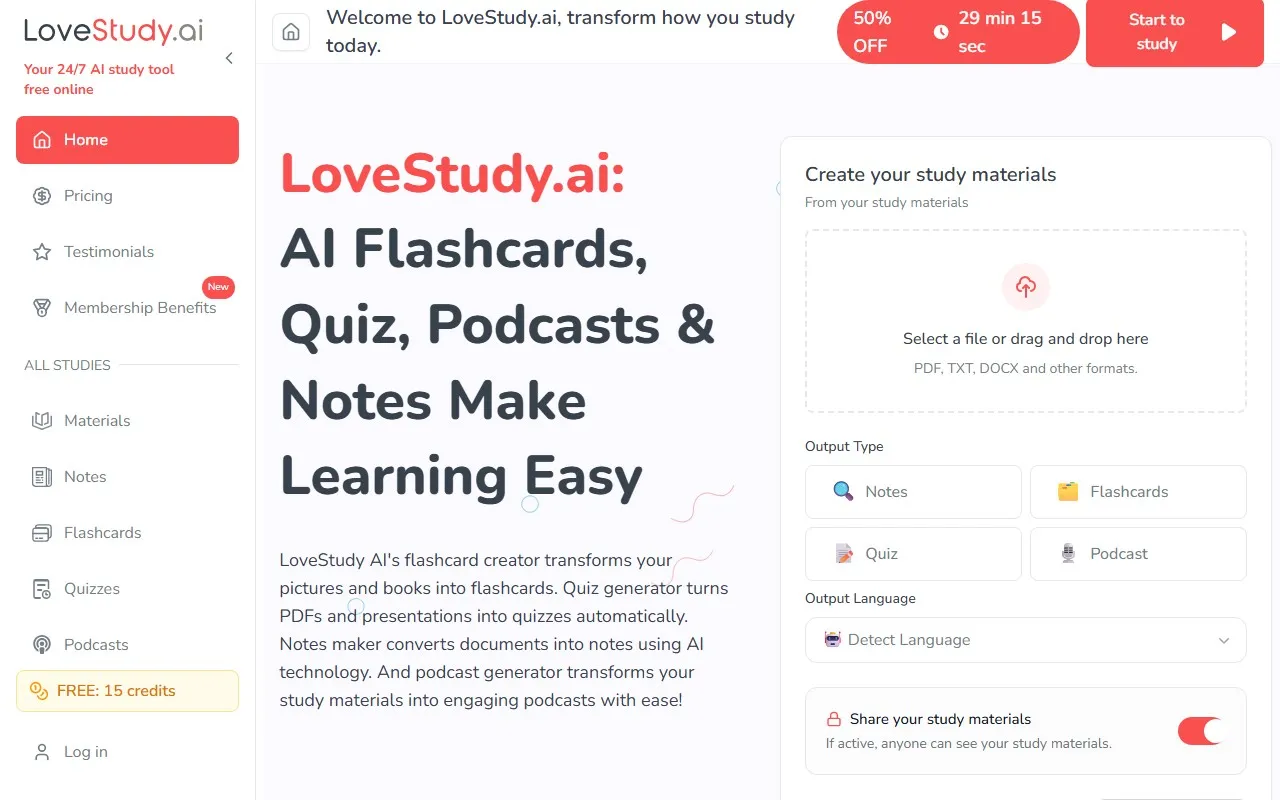 LoveStudy.ai