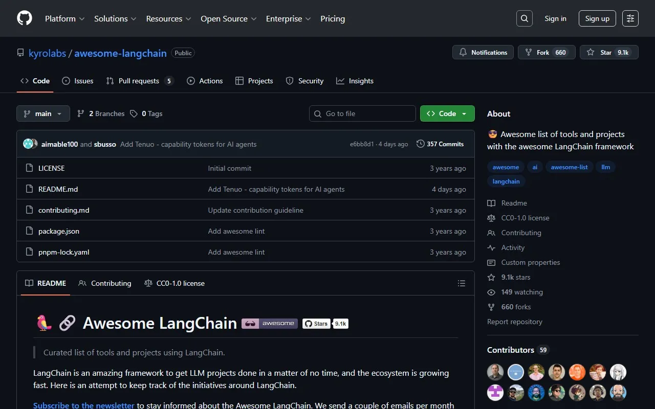 awesome-langchain