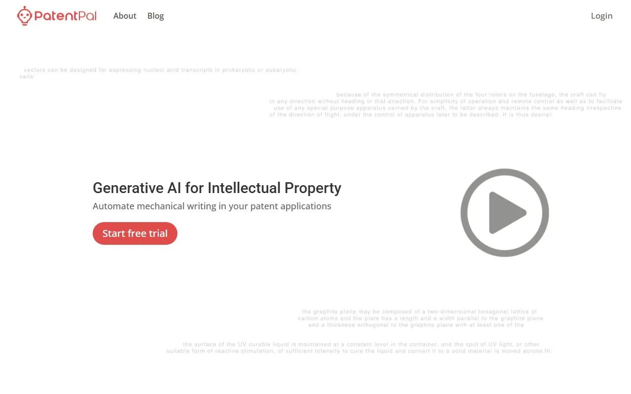 PatentPal专利申请写作