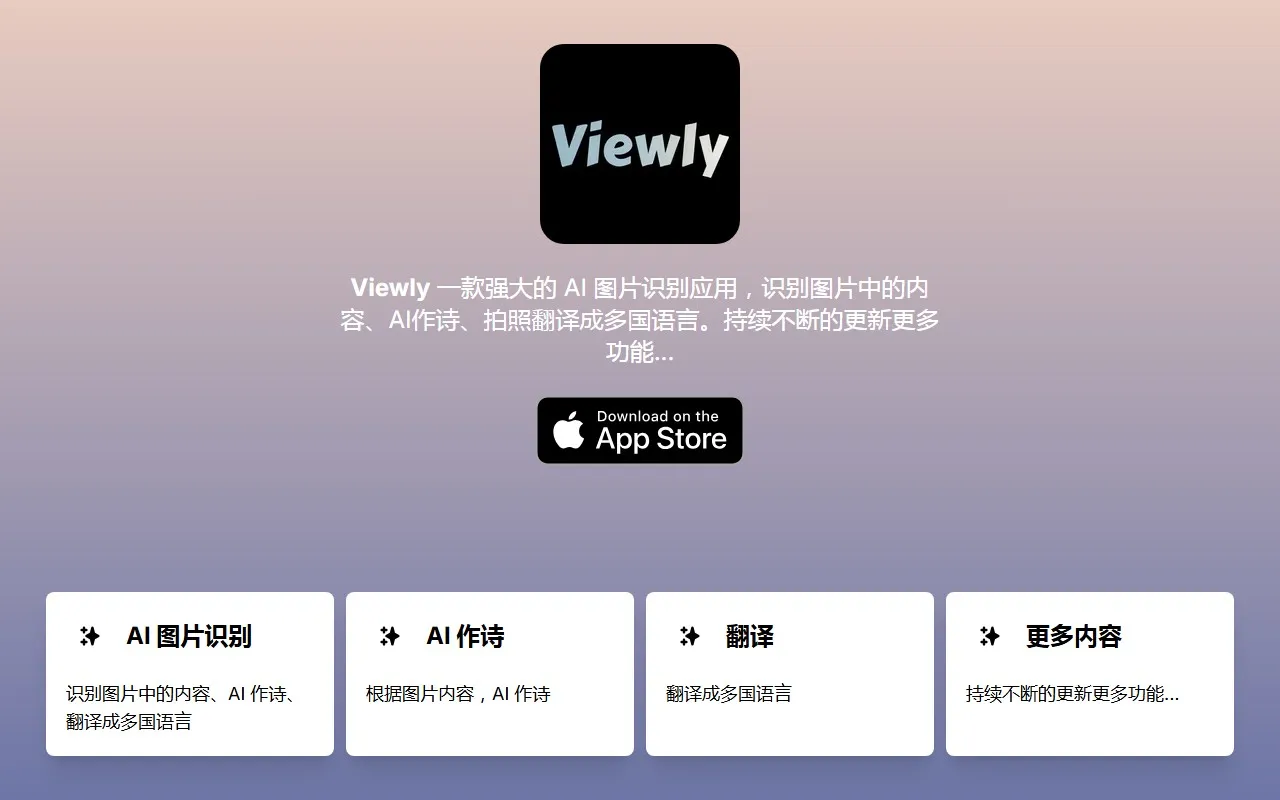 Viewly AI图片识别分析