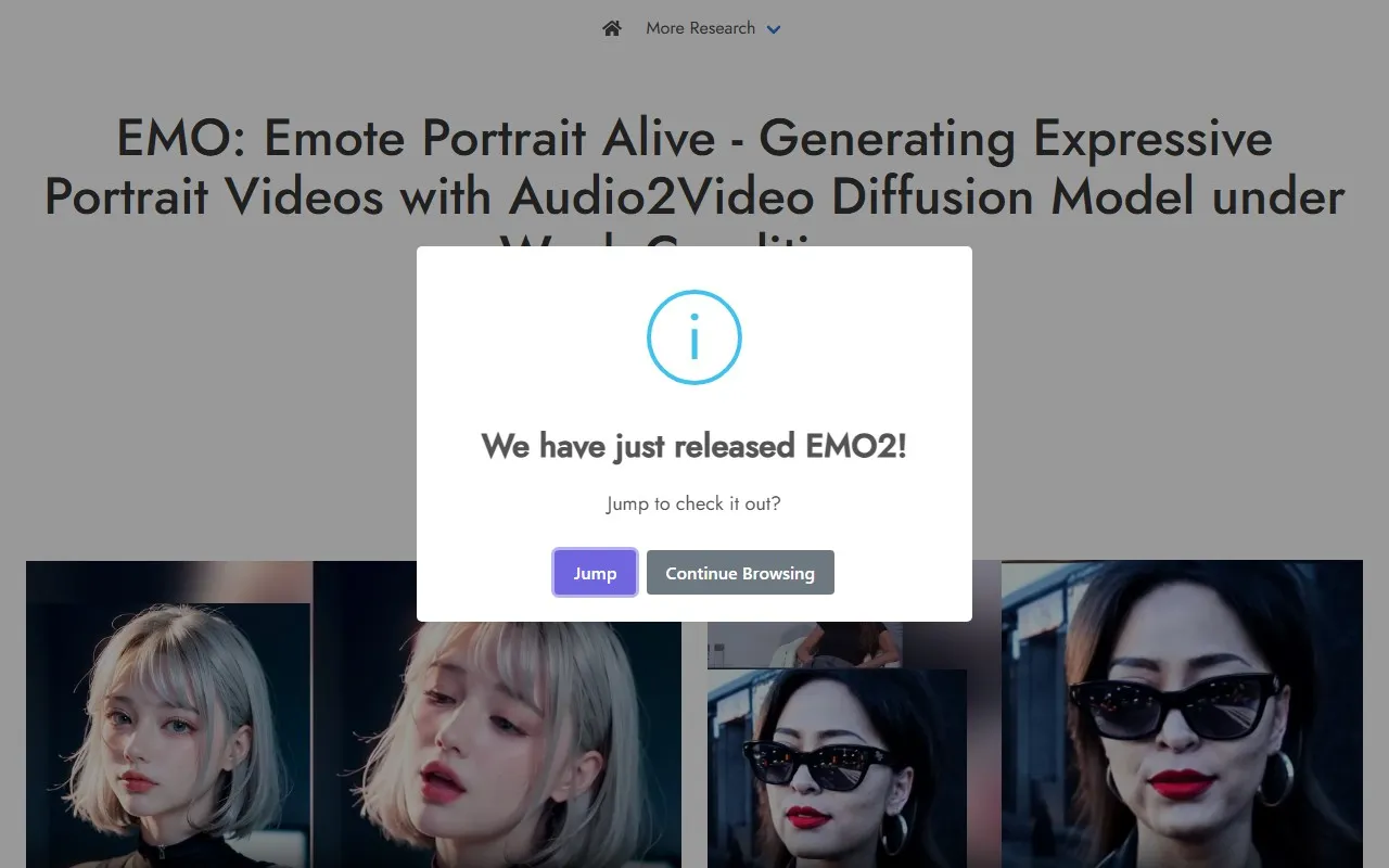 EMO: Emote Portrait Alive