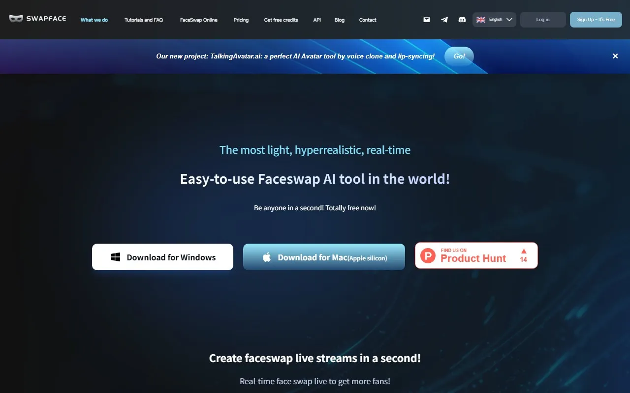 Swapface人脸交换官网