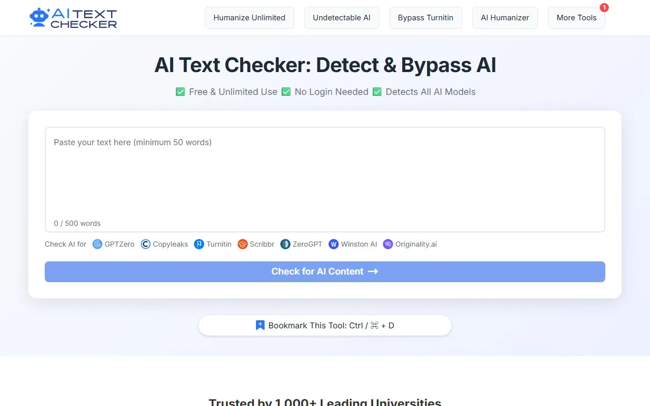 AI Text Checker