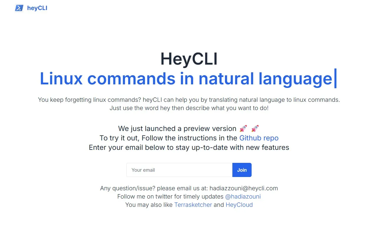 HeyCLI