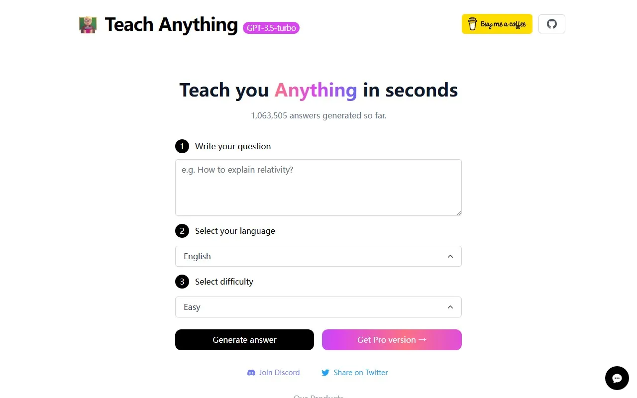 Teach Anything