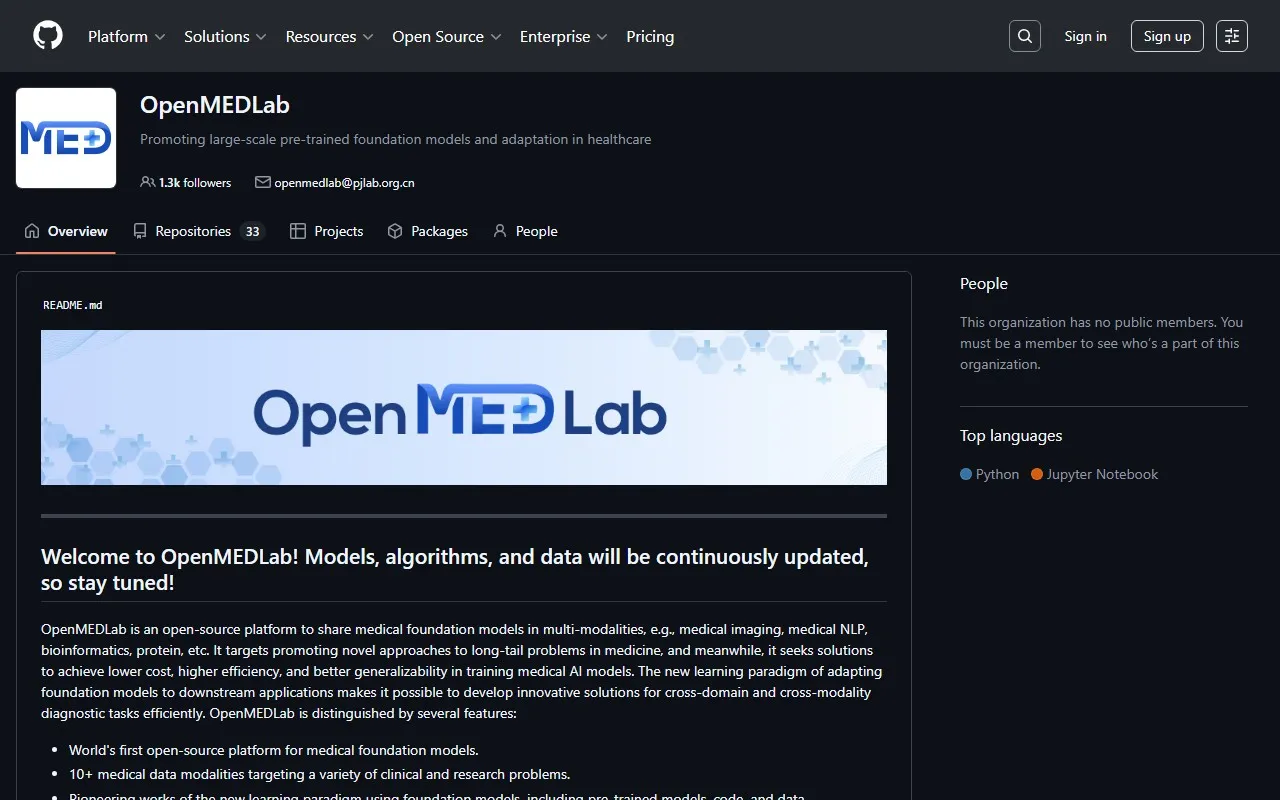 OpenMEDLab 浦医