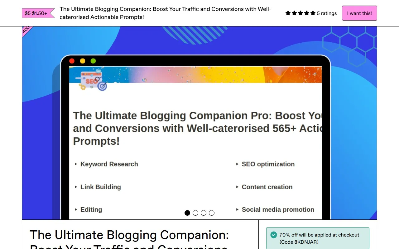 Ultimate Blogging Companion