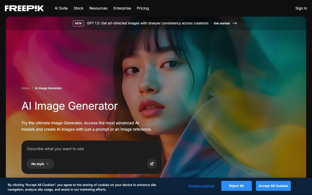Freepik AI Image Generator