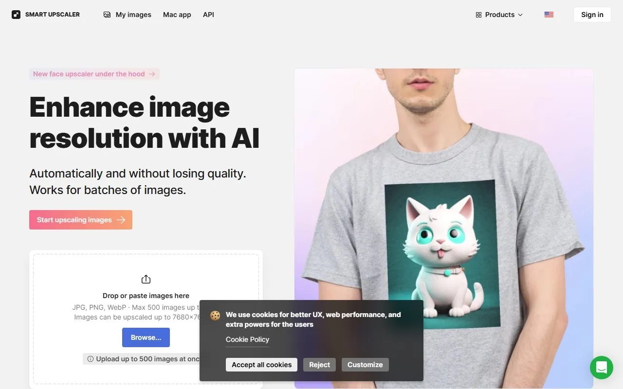 Icons8 Smart Upscaler