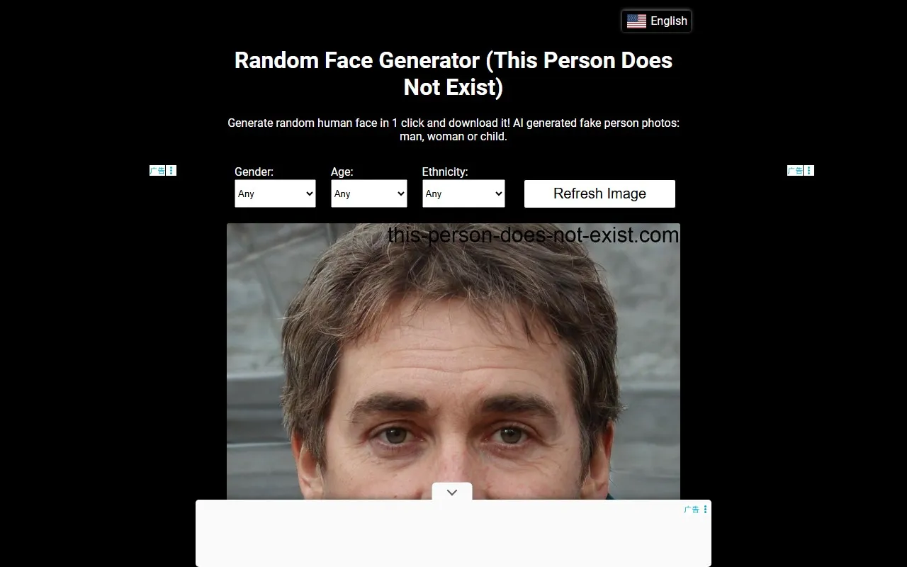 This Person Does Not Exist – Random Face Generator