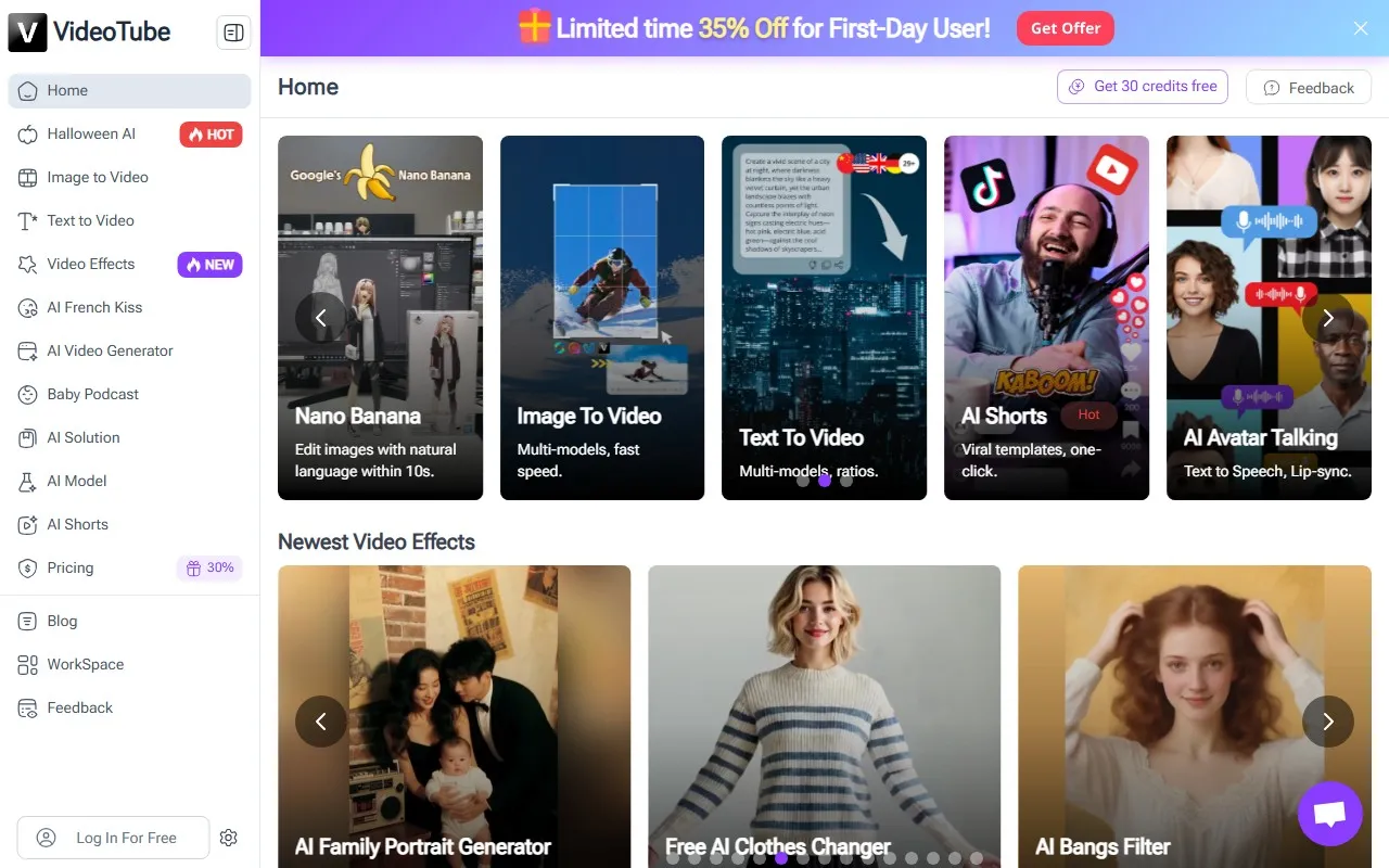 VideoTube – AI Video Generator